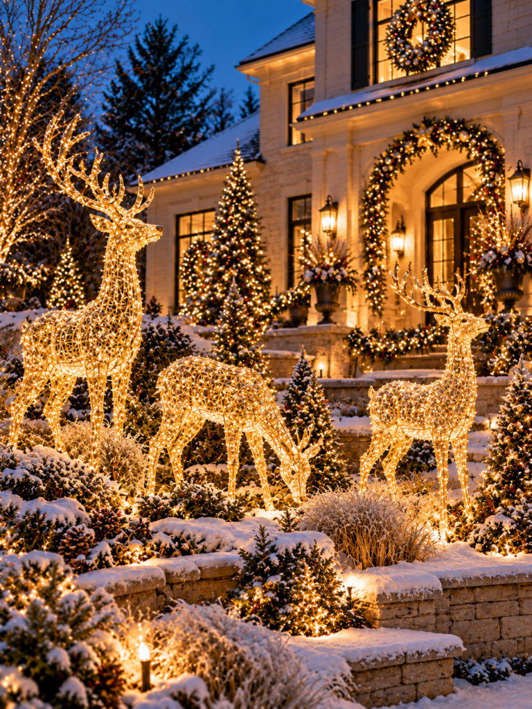 Christmas Front Yard Decor Ideas 11 Christmas front yard decor ideas reindeer