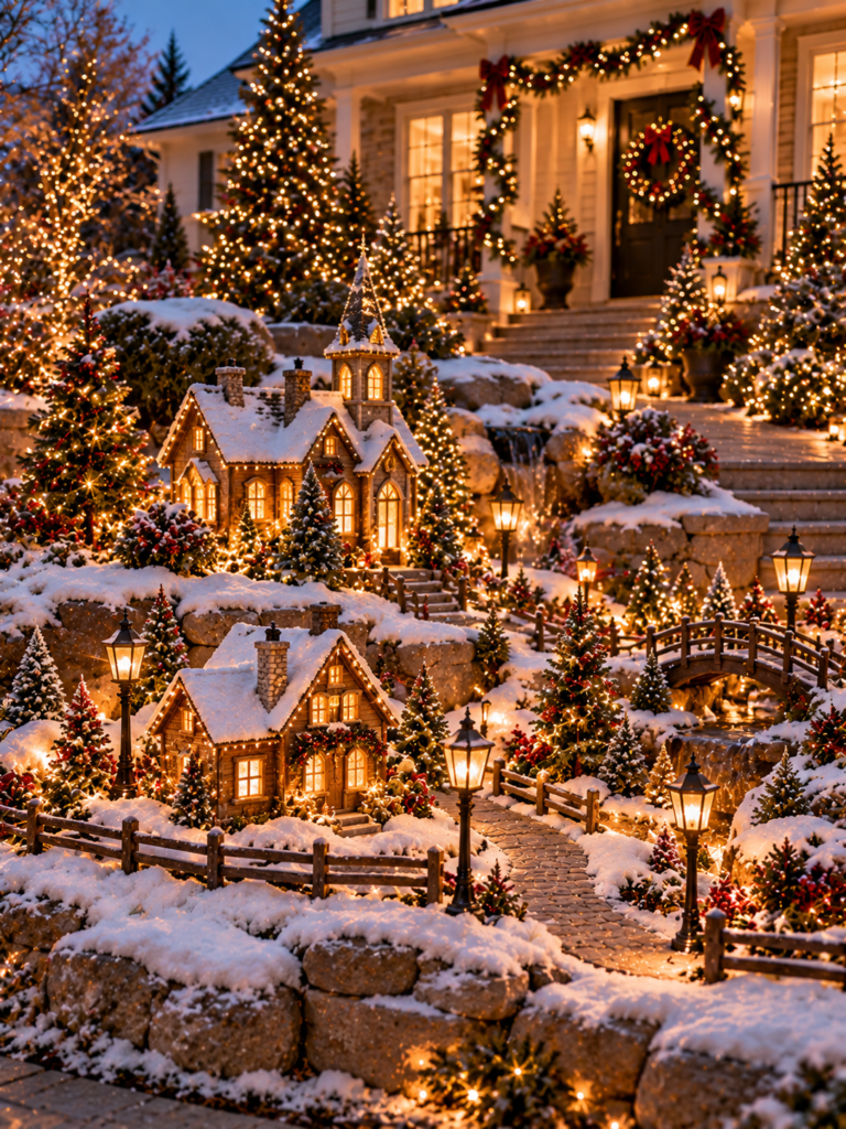 Christmas Front Yard Decor Ideas 18 Christmas front yard decor ideas village