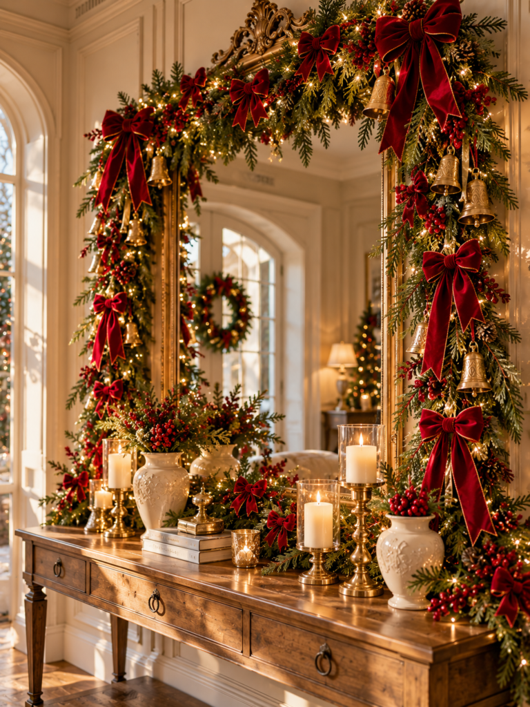 Christmas Bow Decorating Ideas 11 Christmas Bow Decorating Ideas Mini Garland