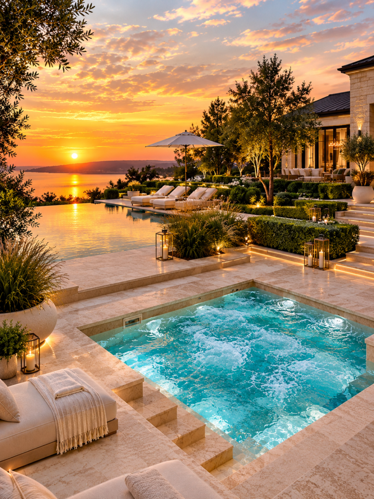 Outdoor Spa and Jacuzzi Ideas