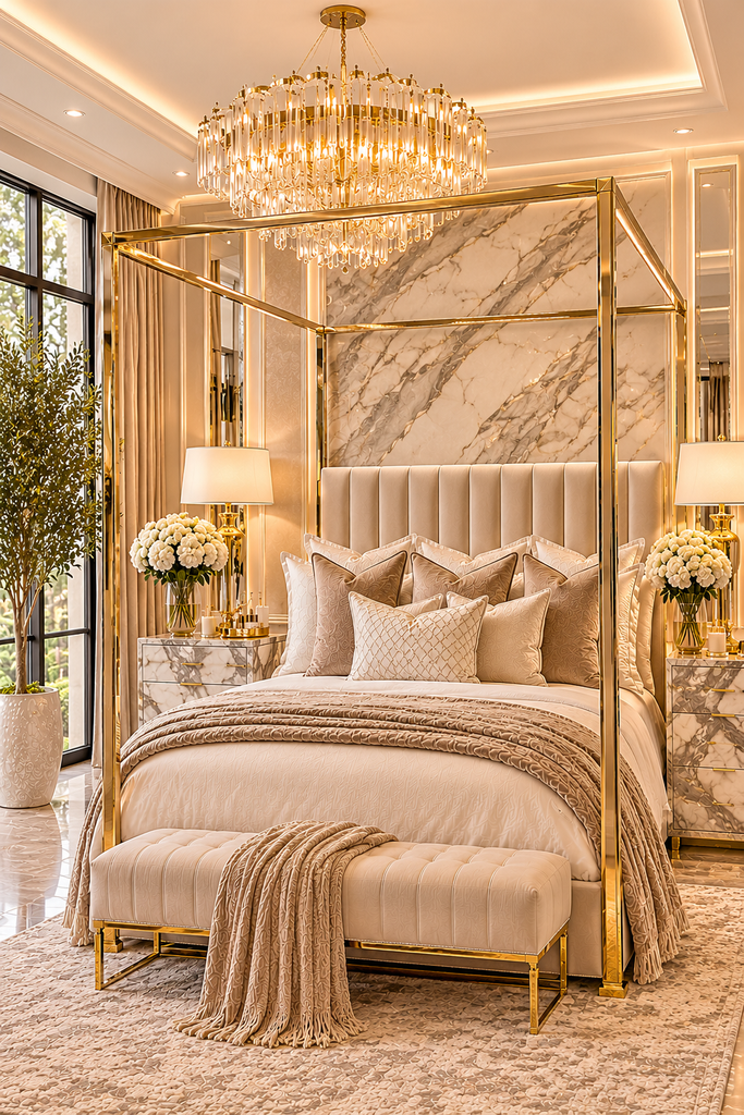 luxury canopy bed ideas 21 image 333