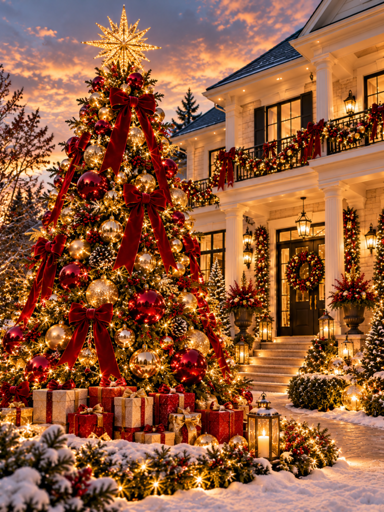 Christmas Front Yard Decor Ideas 8 Christmas front yard decor ideas trees
